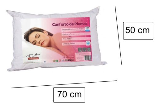 ALMOHADA DE FIBRA SILICONADA HIPOALERGÉNCIA - SERENO - - Imagen 2
