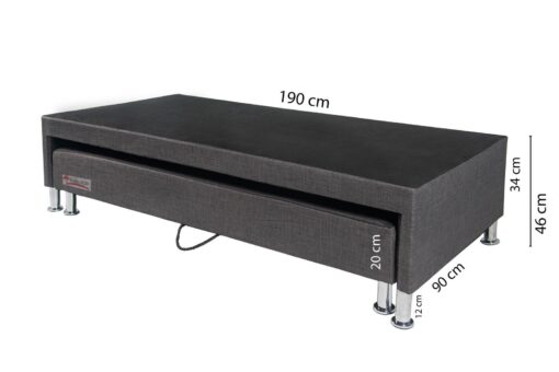 CAMA AUXILIAR SOMMIER BOX MARINERA 1 PLAZA - Imagen 3