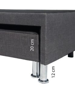 CAMA AUXILIAR SOMMIER BOX MARINERA 1 PLAZA - Imagen 4