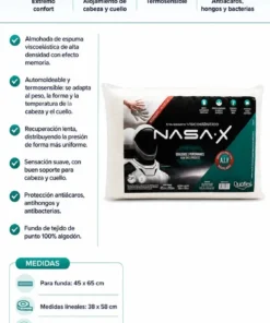 ALMOHADA CERVICAL NASA - Imagen 3